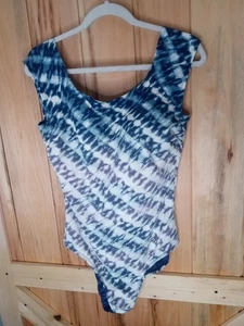 Lands' End Swim Bathing Suit One Piece  Beach Pool Size 14 - Picture 1 of 3