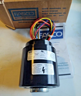 Motor Fasco D671B 1/15 HP 115/208-230 V 1550 RPM Foto 1 de 4