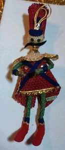 Vintage Handmade 60's Marching Band Leader Christmas Ornament, made In Japan - Picture 1 of 11