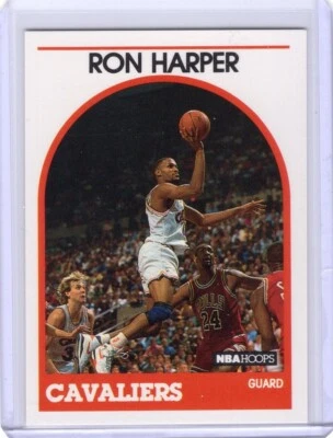 1989-90 NBA Hoops Ron Harper Cleveland Cavaliers #205 - Image 1 of 2