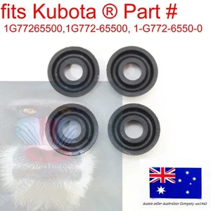 fits 4 x Kubota Glow Plug Seal Gasket 1G77265500 1G772-65500 V3307 V3007DI V3300 - Bild 1 von 13