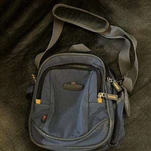 Bolso de Viaje Ricardo Beverly Hills Equipaje Negro Bandolera Pequeña Lona - Imagen 1 de 7