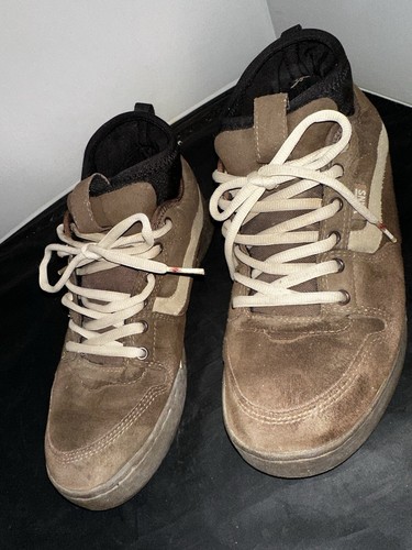 Vans Motly IV rare sneakers uomo alte marrone scamosciato taglia 13 US