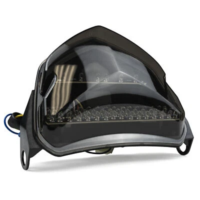 Luz de freno trasera LED de humo con señales de giro para Suzuki GSXR 600 750 (2004-2005) Foto 1 de 4