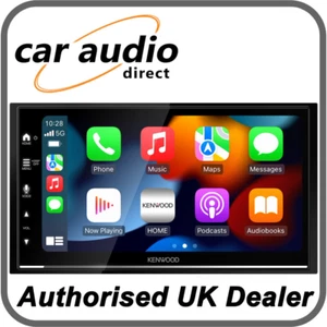 Kenwood DMX7722DABS 6.8" Double DIN DAB Bluetooth Android Auto Apple CarPlay - Picture 1 of 5