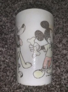 Made USA Eagle Vintage EAGLE Disney Mickey-Mouse Donald-Duck Pluto Plastic Cup - Picture 1 of 8