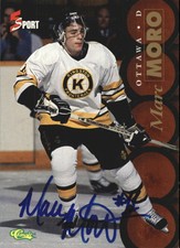 1995 Classic Five Sport Autographs  #140 Marc Moro