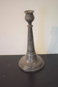 EDLER, SELTENER Zinn Kerzenleuchter gustavianisch / gemarkt "NG Nordstrand London" 1798-1817 - Bild 1 von 3