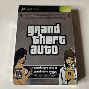 Grand Theft Auto Double Pack (Microsoft Xbox, 2003) Tested And Working! - Picture 1 of 14