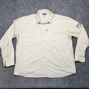Patagonia Sun Stretch Shirt Mens XXL Performance Fly Fishing Outdoor Lightweight - Picture 1 of 10