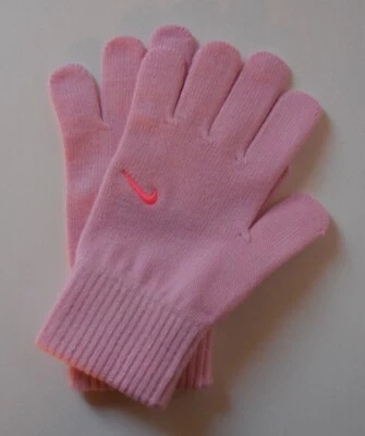 Guantes Nike Tejidos Swoosh 2.0 YOUTH Medianos Suave Rosa/Carmesí Brillante L/XL Foto 1 de 4