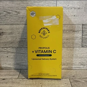 Beekeeper's Naturals Propolis + Vitamin C Immune Support - 12 Count - 03/26 - Picture 1 of 4