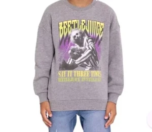Beetlejuice Boys Graphic Print Sweatshirt Size XXL (18) NEW WITH TAGS - Picture 1 of 5