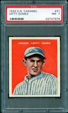 1932 US Caramel 31 Lefty Gomez HOF  Yankees PSA 7 03747974