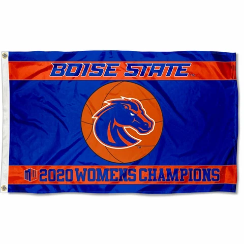 Boise State Broncos 2020 MWC Basketball Champions 3x5 Flag Cover