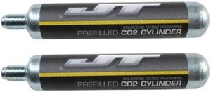 JT 2 pack 90-Gram Cartridges for Paintball, Air Pistols CO2 Prefilled Pre-filled - Picture 1 of 1