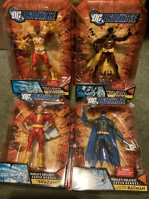 DC Universe Worlds Greatest Superheroes de Mattel 5 figuras nuevas Foto 1 de 4
