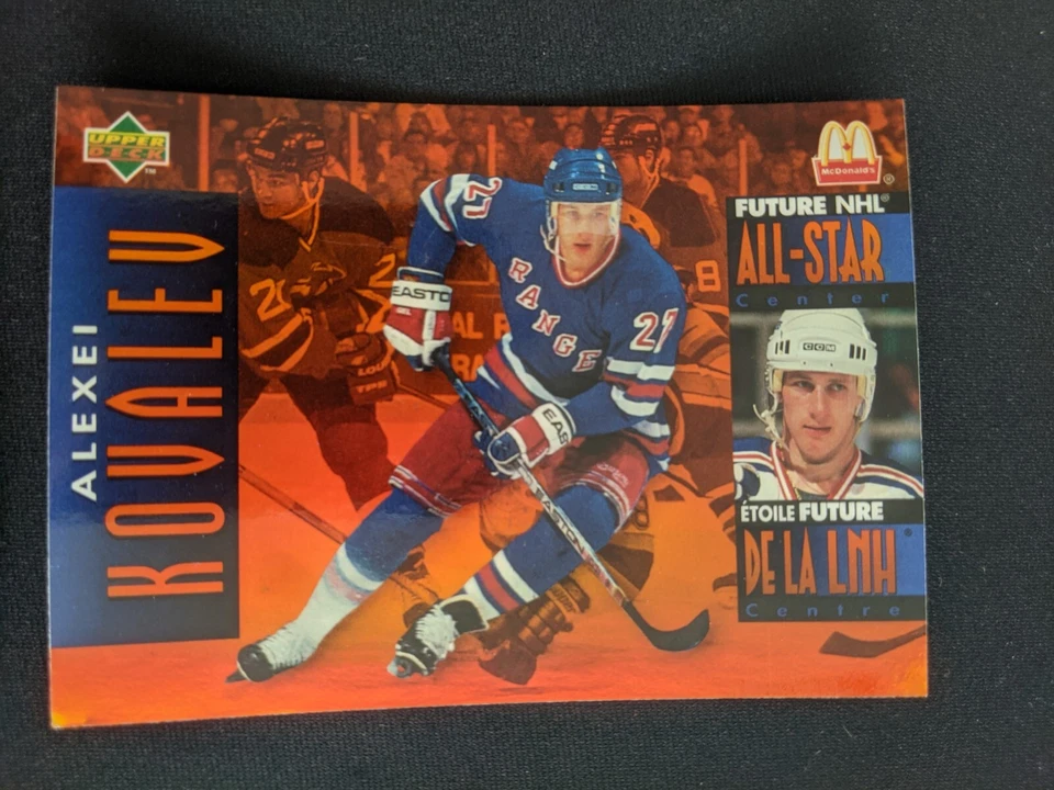 1994-95 Upper Deck UD Mcdonalds NHL All-Star ALEXEI KOVALEV MCD-38 FUTURE STAR - Image 1 of 1
