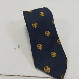 Corbata De Colección Ingles Buchan Escocia Azul Terileno Poliéster Jabalí Clan Cambell Delgada 58 - Imagen 1 de 4