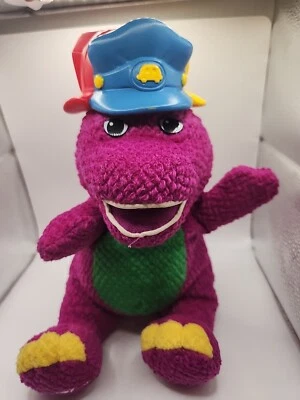 Muñeca Singing Fireman Barney The Dinosaur 2001 - Barney & Friends no funciona Foto 1 de 4