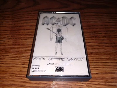 AC/DC - Flick of the Switch - Cassette Tape  - Image 1 of 4