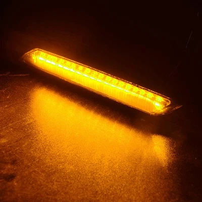 2* Lámparas de luz de señalización lateral para guardabarros negro ahumado para BMW F10 serie 5 2011-16 Foto 1 de 4