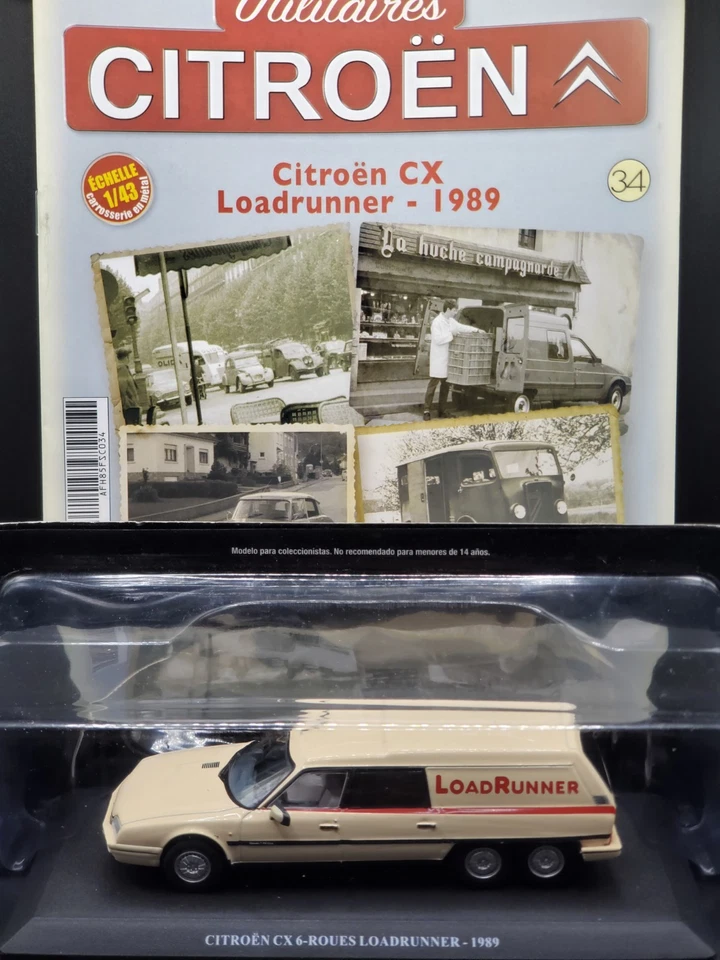 Citroen CX Loadrunner (1989) 1/43 Altaya NEUF - Photo 1/4