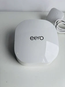 Eero Pro 6E Tri-Band Mesh Wi-Fi Router S010001 with OEM Power Cable Cord TESTED - Picture 1 of 6