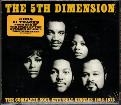 The 5th Dimension: Complete Soul City/Bell Singles (3CDs, 2016, Real Gone) NEW Foto 1 de 2