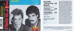Hall & John Oates - I Can't Go For That (No Can Do) (3 Track Maxi CD) - Bild 1 von 1