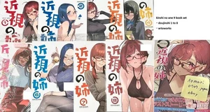 C105 Kinshi no ane sister dojin art book 1 2 3 4 5 6 7 8 works 9 set 92M comiket - Picture 1 of 17