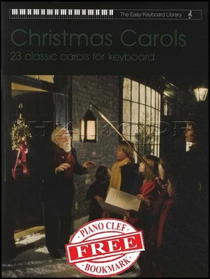 Christmas Carols Easy Keyboard Library Book +FREE Key Signature Bookmark - Image 1 of 4