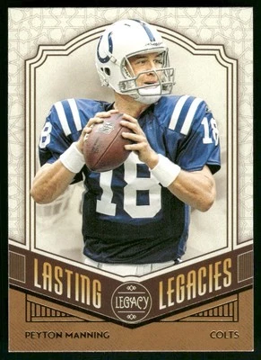 Peyton Manning 2020 Panini Legacy Indianapolis Colts #LL-PMA Near Mint or Better - Image 1 of 2