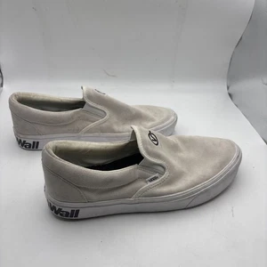 Vans Off The Wall Classic Slip On Shoes Beige Men’s Size 13 - Picture 1 of 9