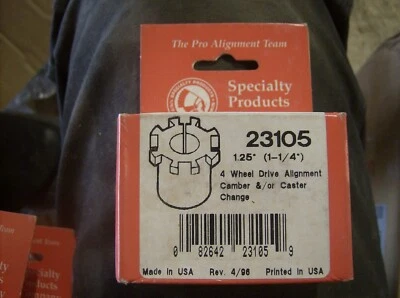 PRODUCTOS ESPECIALES CAMBER/CASTER BUJE ALINEACIÓN 23105 1,25 GRADOS SE ADAPTA A FORD  Foto 1 de 2