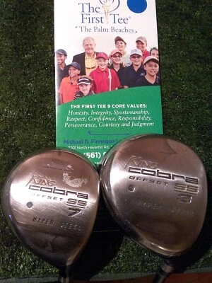 King Cobra Offset SS Hyper Steel 3-7 Woods Set Ladies Graphite Shafts  - Image 1 of 4