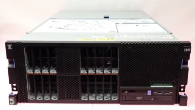 IBM Power S814 8286-41A 1x 6C 3.02GHz Power8 CPU 128GB RAM 18x SFF Bay 4U Server - Image 1 of 4