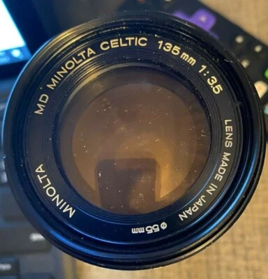 Minolta Camera Lens celtic 1:35 f = 135mm Lens SLR Lens - Image 1 of 2