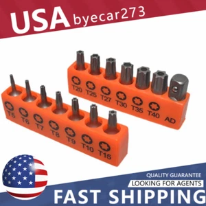 Proof Security Torq Hex Star Spanner Tri Wing Screwdriver 14 Torx Bit Set Tamper - Picture 1 of 11