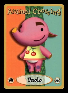 Nintendo Animal Crossing e-Reader Charakterkarte (2002) Serie 1 - Paolo #015 - Bild 1 von 2