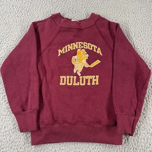 Vintage 80s Champion Sweatshirt Kids Youth Size Small 6-8 Duluth MN USA Made * - Picture 1 of 13