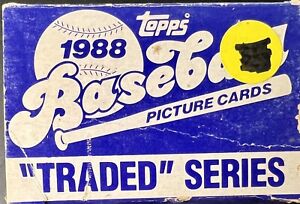 1988 TOPPS "TRADED" SERIES CARD SET BASEBALL NEW IN BOX NM+ CARDS! See Listings