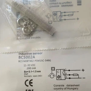 For BCS002A BCS M08T4E2-PSM15C-S49G Proximity Switch Sensor - Picture 1 of 9