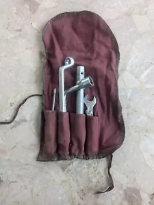 Kit attrezzi 6 pezzi auto roll bag Mercedes Benz vintage made in Germany Heyco-Walter - Foto 1 di 11