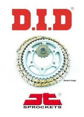 Suzuki GSXR750 L1-M0 11-20 DID VX3 Oro X-Ring Cadena y JT (-1/+1) Piñón Kit Foto 1 de 4