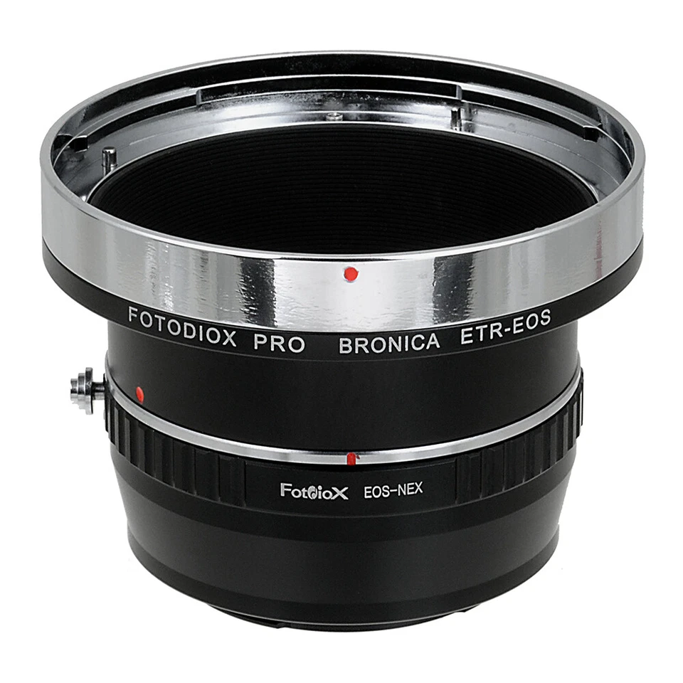 Fotodiox PRO Lens Adapter Kit Bronica ETR Lens to Sony E-Mount Camera - Image 1 of 3