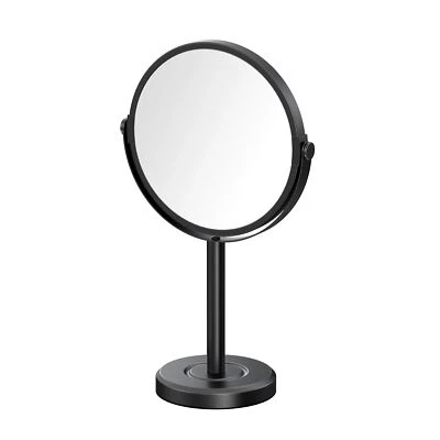 Gatco 1386MX Latitude II Makeup Mirror, Matte Black | Counter Top Makeup Mirr... - Image 1 of 4