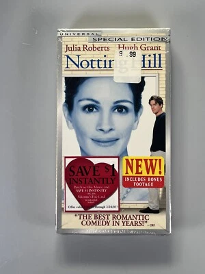 Notting Hill (VHS, 2000, Special Edition) Universal - Factory Sealed w/Hype Stkr - Image 1 of 4