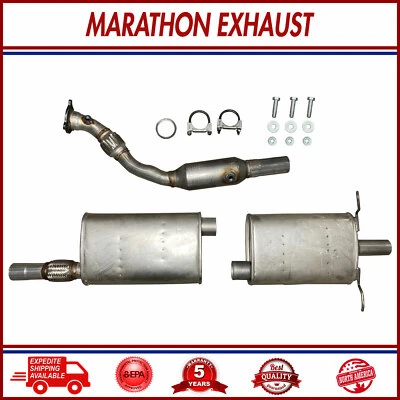 Silenciador delantero y trasero + convertidor catalítico 04-06 Chrysler Pacifica 3,5 L en stock Foto 1 de 4