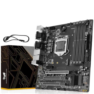 LGA 1150 H97M PRO Motherboard 4*DDR3 HDMI RAM SATA3 NVME M.2 for i3 i5 i7 - Image 1 of 4